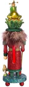 img 2 attached to Multi-Colored 16.5-Inch Hollywood Frog Prince Nutcracker by Kurt S. Adler