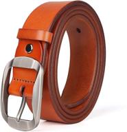 timeless leather belts for men: elevate your style with casual classic accessories logo