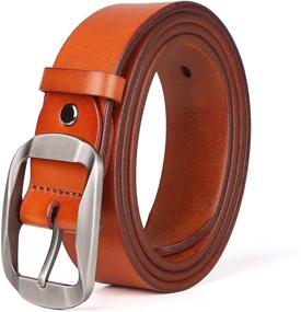 img 4 attached to Timeless Leather Belts for Men: Elevate Your Style with Casual Classic Accessories