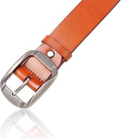 img 2 attached to Timeless Leather Belts for Men: Elevate Your Style with Casual Classic Accessories