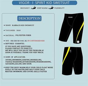 img 2 attached to 🏊 Youth Boys Swim Jammers - Athletic Swimming Shorts with UPF 50+ Sun Protection