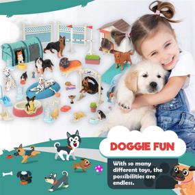 img 3 attached to 🐶 Engaging Dog Academy Playset by Constructive Playthings
