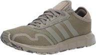 fashion sneakers: adidas originals swift solid men's shoes - trendy footwear logo