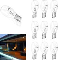💡 etoplighting (10) bulbs: energy-efficient 12v 4w low voltage t5 wedge base replacement bulb set logo