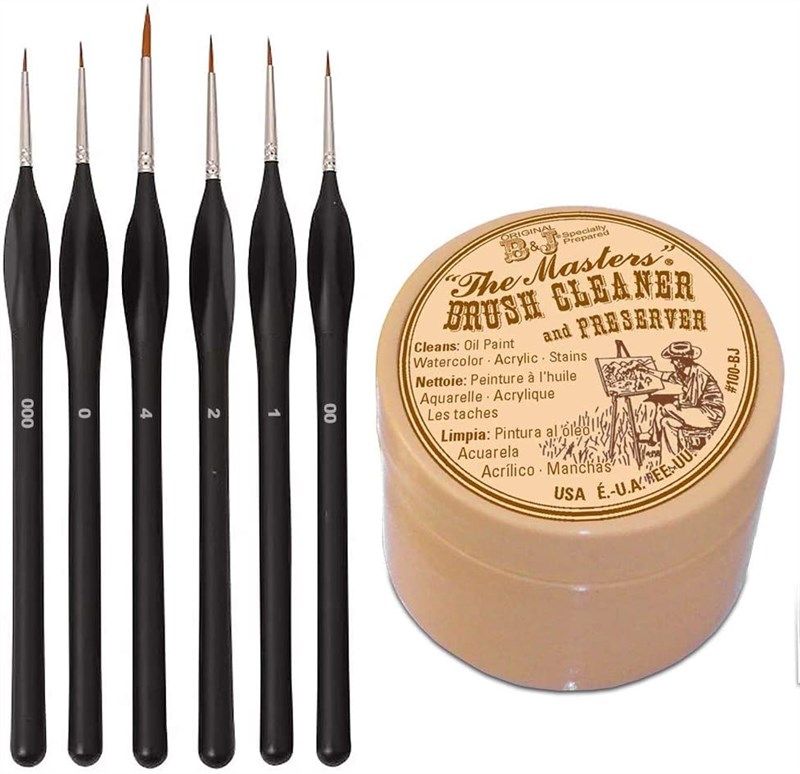 preserver miniature paintbrushes warhammer airplane 로고