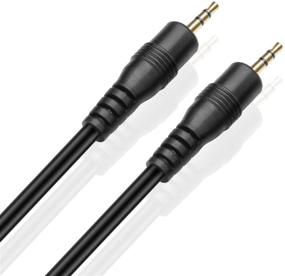 img 2 attached to 🎧 2.5mm Audio Cable (3FT) - Male to Male Subminiature Stereo Headset Headphone Jack Gold Plated Connector Wire Cord Plug, 2.5mm to 2.5mm