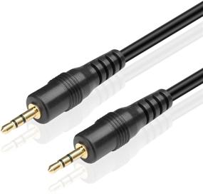img 4 attached to 🎧 2.5mm Audio Cable (3FT) - Male to Male Subminiature Stereo Headset Headphone Jack Gold Plated Connector Wire Cord Plug, 2.5mm to 2.5mm