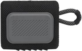 img 2 attached to 🔊 JBL Go 3: Портативная колонка с Bluetooth, встроенным аккумулятором, влагозащитой и защитой от пыли - черный