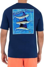 img 2 attached to Guy Harvey Billfish Fishing T Shirt Men's Clothing for T-Shirts & Tanks