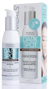 img 4 attached to 🌟 Advanced Clinicals Dark Spot Cream Corrector: Shea Butter & Hyaluronic Acid. Fade Dark Spots & Uneven Skin Tone. 4oz Pump Bottle