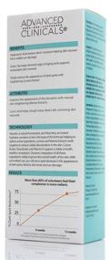 img 1 attached to 🌟 Advanced Clinicals Dark Spot Cream Corrector: Shea Butter & Hyaluronic Acid. Fade Dark Spots & Uneven Skin Tone. 4oz Pump Bottle