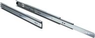 💪 enhance your cabinet and desk drawers with tch hardware's 22" inch 100 lb steel full extension ball bearing drawer slides – durable and smooth functionality logo