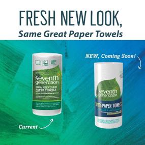 img 3 attached to 🌿 Seventh Generation 100% Recycled Paper Towels - 156 Sheets, 2-Ply (Packaging May Vary)