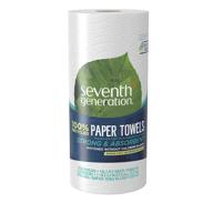 🌿 seventh generation 100% recycled paper towels - 156 sheets, 2-ply (packaging may vary) logo