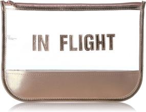 img 4 attached to Miamica Accessory Pouch Rose Gold