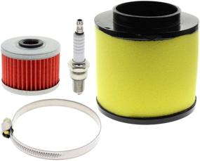 img 2 attached to AUTOKAY Air Filter Tune-Up Kit specifically designed for Honda Recon 250 TRX250EX TRX250X Sportrax, Part Number 17254-HM8-000