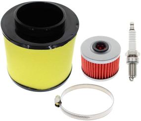 img 1 attached to AUTOKAY Air Filter Tune-Up Kit specifically designed for Honda Recon 250 TRX250EX TRX250X Sportrax, Part Number 17254-HM8-000