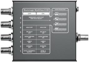 img 1 attached to Blackmagic Design MultiView 4 HD - Мультивьюер 4 HD от Blackmagic Design