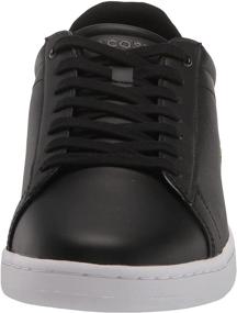 img 3 attached to 👟 Lacoste Men's Carnaby Evo Navy Shoes: Stylish Fashion Sneakers for Men