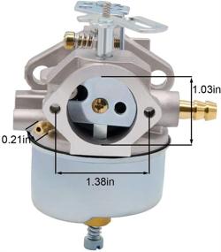 img 3 attached to 🔧 632334a Carburetor: Reliable Replacement for Tecumseh SnowBlower, John Deere, and Toro Models