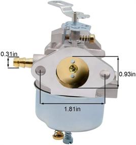 img 2 attached to 🔧 632334a Carburetor: Reliable Replacement for Tecumseh SnowBlower, John Deere, and Toro Models