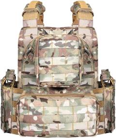 img 1 attached to 🎽 CAMO Outdoor Carrier Vest for Tactical Use