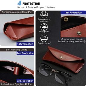 img 1 attached to Longjet Anticollision Protective Eyeglass Sunglasses