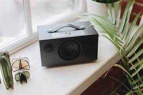 img 2 attached to Audio Pro Addon C5 - Compact High Fidelity WiFi Bluetooth Wireless Multi-Room Speaker - Compatible with Bluetooth, Airplay, and Spotify Connect - Black