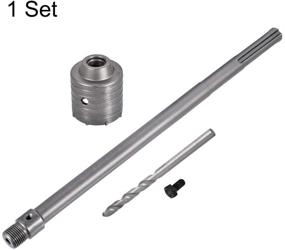 img 1 attached to 🔩 Uxcell Concrete Cutting Tools for Hole Saws & Accessories: Ideal for Drilling, Connecting, and Precision Cuts