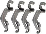 🔧 w10082853 dishwasher tine pivot clip replacement parts by podoy - pack of 4 логотип