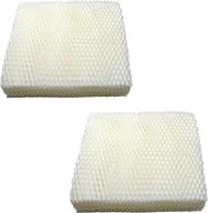 hqrp 2-pack wick filter for duracraft dh821 dh822 dh822c dh823 dh824 humidifiers, ac-811 d11-c hc-811 replacement логотип