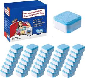 img 4 attached to 🌟 Effervescent Tablets for Washing Machine Cleaner – 36 PCS, Deep Cleaning Tablets for Top and Front Loader Machines