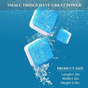 img 3 attached to 🌟 Effervescent Tablets for Washing Machine Cleaner – 36 PCS, Deep Cleaning Tablets for Top and Front Loader Machines