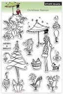 🎄 penny black 30-127 christmas fashion: clear stamp delight for festive projects! logo