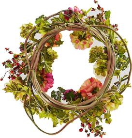 img 3 attached to Nearly Natural 4664 Wreath 24 Inch