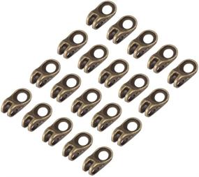 img 2 attached to 👢 20 Sets Alloy Shoelace Buckles for DIY Fashion Boots Repair – Multi-Colored Eyelets Hook Buckle for Hunting, Hiking, and Rock Climbing