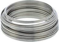 hillman group 123114: stainless steel 30' hobby wire, 19 gauge - durable and versatile craft wire логотип