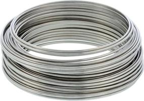 img 3 attached to Hillman Group 123114: Stainless Steel 30' Hobby Wire, 19 Gauge - Durable and Versatile Craft Wire