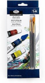 img 3 attached to 🎨 Royal &amp; Langnickel 12-Piece Acrylic Paint Set, Paints for Artists