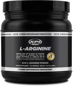 img 4 attached to 💪 XPI RAW L-Arginine Powder, 500G - 100 порций, без ГМО, чистый препарат L-аргинина