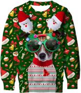 boys' hoodless sweater christmas sweatshirt: trendy and cozy pullover for winter logo