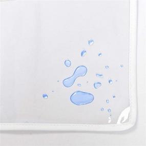 img 2 attached to 👶 Clear Splatter Mat for Baby Trend Respiro Crib Mattress