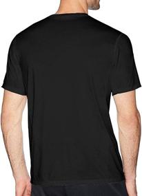 img 2 attached to Mens Funny Cotton T Shirt Black