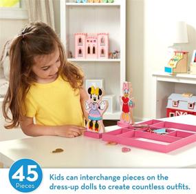 img 3 attached to 👗 Magnetic Dress Up Pretend Set by Melissa & Doug