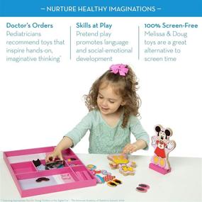 img 1 attached to 👗 Magnetic Dress Up Pretend Set by Melissa & Doug