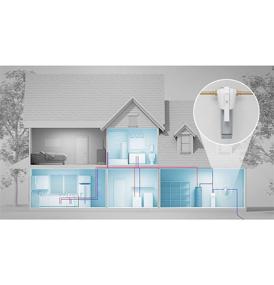 img 3 attached to 💧 GE Smart Home Water Filter System: Premium Filtration, WiFi Enabled, Replace Filters Every 3 Months