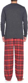 img 2 attached to 👘 Flannel Sleepwear with Long Sleeves by Ashford Brooks