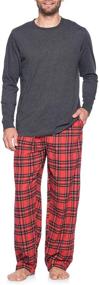 img 4 attached to 👘 Flannel Sleepwear with Long Sleeves by Ashford Brooks