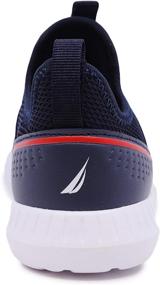 img 2 attached to Nautica Girls' Athletic Fashion Running Sneakers