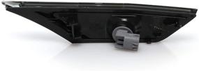 img 1 attached to 🚘 USR DEPO 10th Gen Civic Side Markers: Enhance Your Honda Civic with 911 Carrera Style LED Light Bars, Smoked Front Bumper Sidemarker Lamps for 2016-2021 All Models (10th Gen White LED)